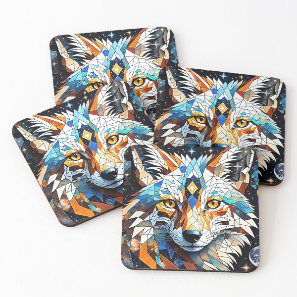 Item preview, Mosaic fox designed and sold by LilithsDesires.