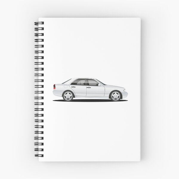 Item preview, W202 C180 Silver Grey Car Art designed and sold by ed-designs.