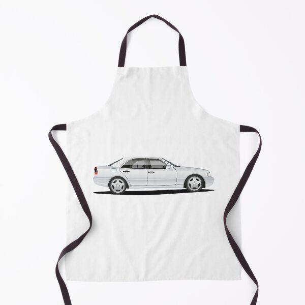 Item preview, W202 C180 Silver Grey Car Art designed and sold by ed-designs.