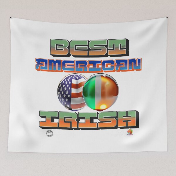 Item preview, Best American Irish Irish American designed and sold by OliDesigns.