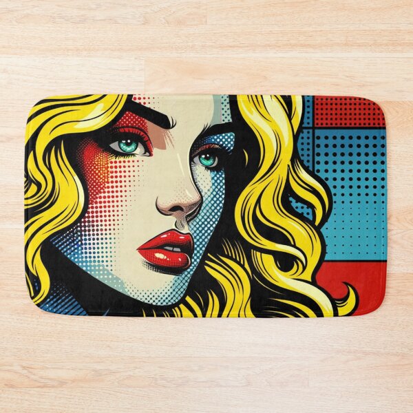 Item preview, Woman with a Pop of Color Gaze designed and sold by Magi1134.