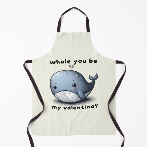 Item preview, Ocean of Love - Adorable Whale Valentine Proposal designed and sold by RuyaFab.