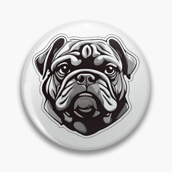 Item preview, Bull Dog dark color designed and sold by PrintCreations9.