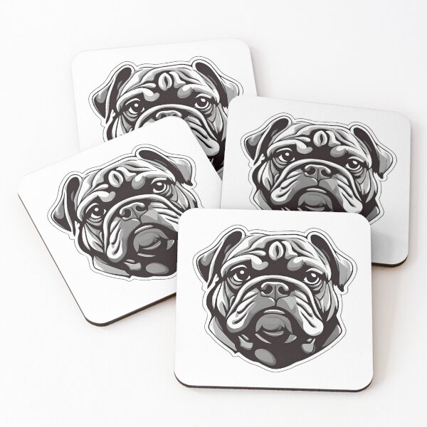 Item preview, Bull Dog dark color designed and sold by PrintCreations9.