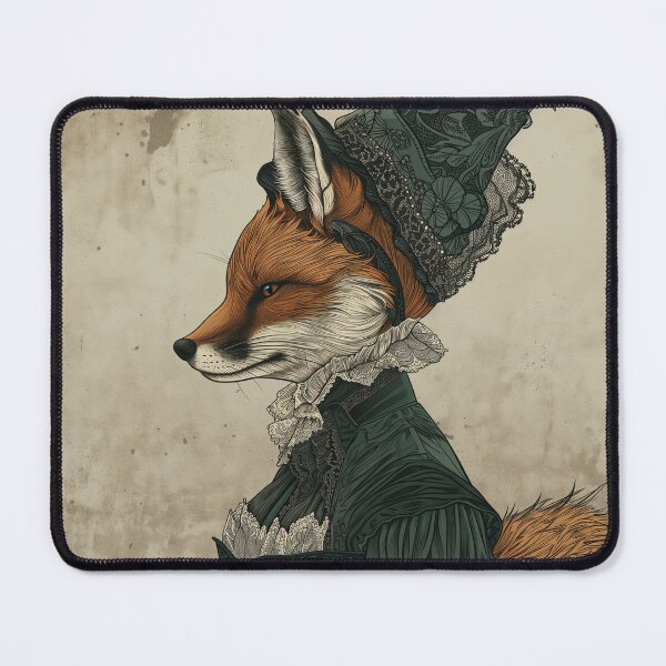 Item preview, Maiden fox designed and sold by PricklyPeanut.
