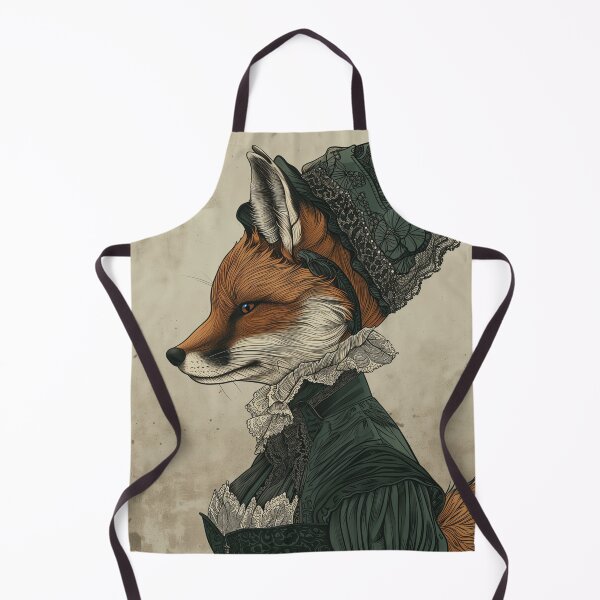 Item preview, Maiden fox designed and sold by PricklyPeanut.