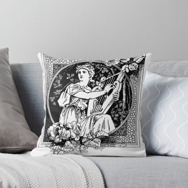 Item preview, Ancient Greek female character badge designed and sold by BashPIXIE.