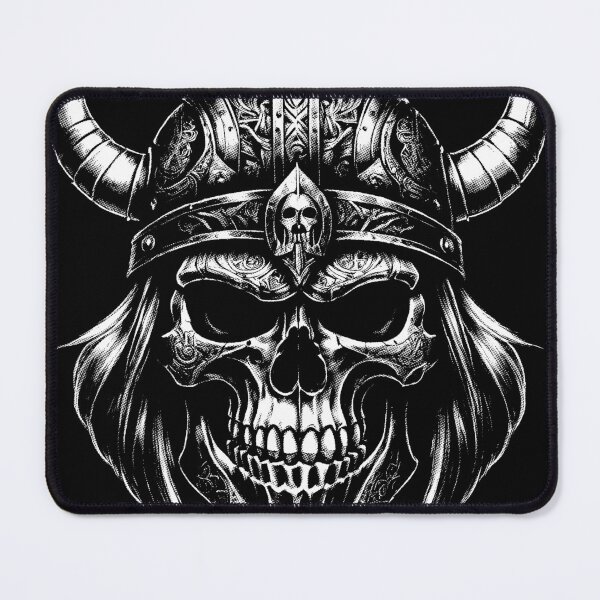 Item preview, Detailed Viking Skull designed and sold by RacunBrand.
