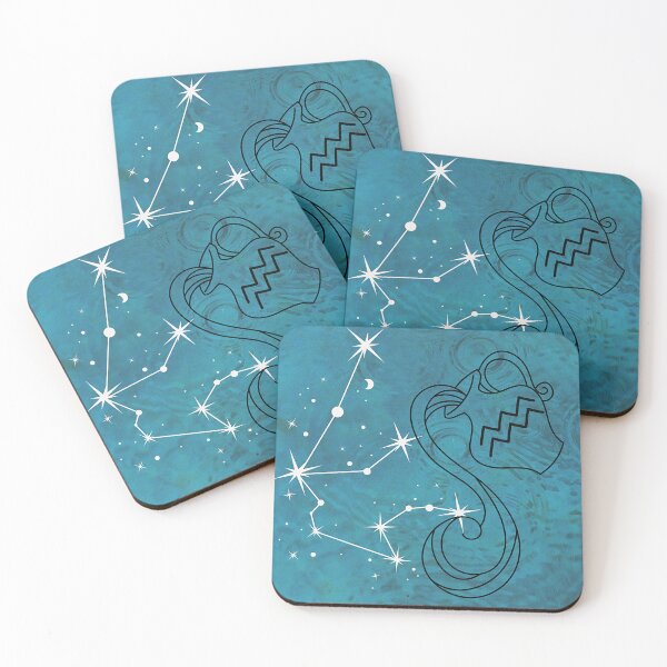 Item preview, Aquarius Stars and Water Carrier designed and sold by Wildwestgilly.