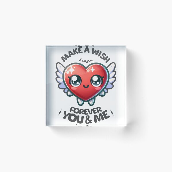 Item preview, Make a wish Happy Valentine day designed and sold by INKNIK.