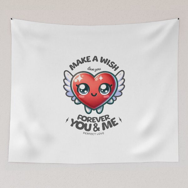 Item preview, Make a wish Happy Valentine day designed and sold by INKNIK.