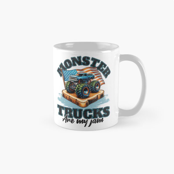Item preview, Monster Trucks Are My Jam  designed and sold by Studio Bankai.