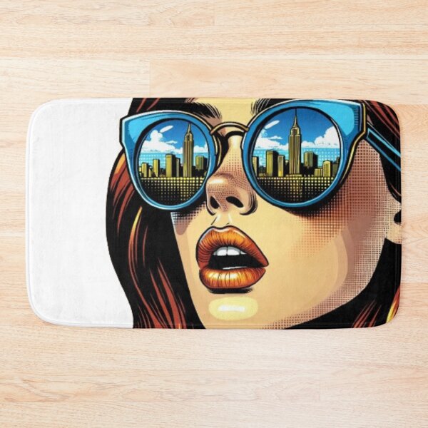 Item preview, Urban Reflections on a Woman's Glasses in Pop Art designed and sold by Magi1134.