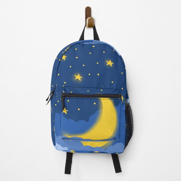Item preview, Moon midnight flat design designed and sold by Potattoo.