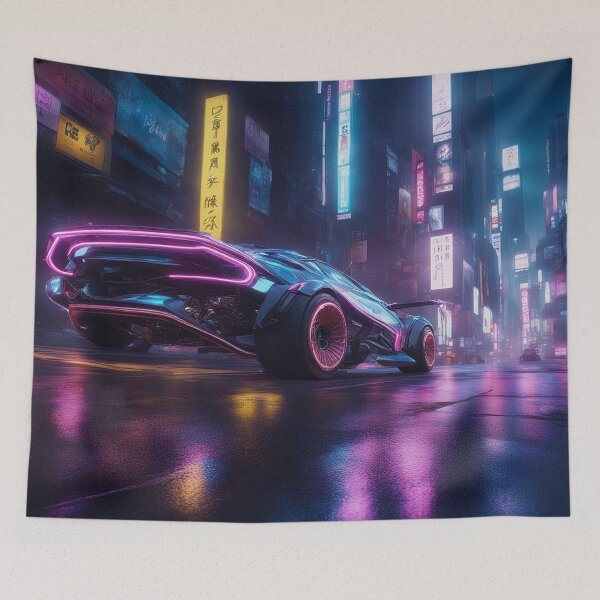 Item preview, Cyber Punk Style Meets Future Fusion Car designed and sold by Midnight Veil Designs.