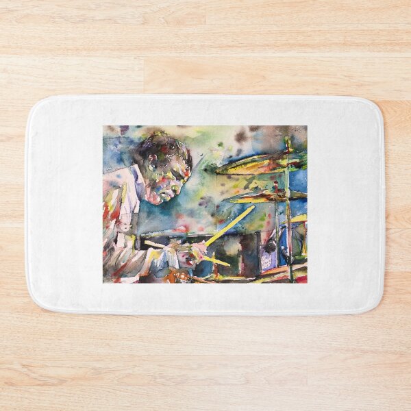 Aperçu de l'œuvre Portrait aquarelle BUDDY RICH créée et vendue par lautir.