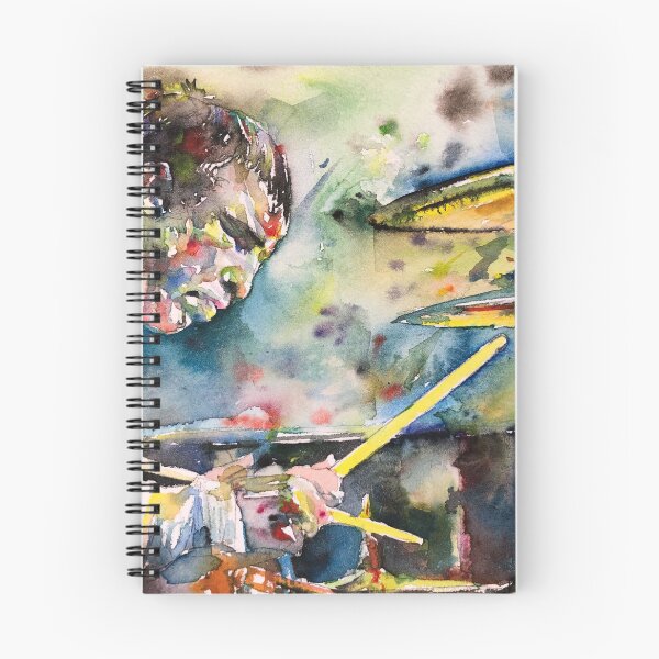 Item preview, BUDDY RICH watercolor portrait designed and sold by lautir.