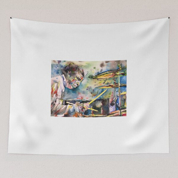 Item preview, BUDDY RICH watercolor portrait designed and sold by lautir.