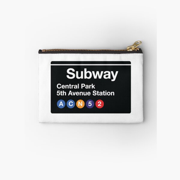 Item preview, NYC Subway Central Park Sign designed and sold by cerealbox-labs.
