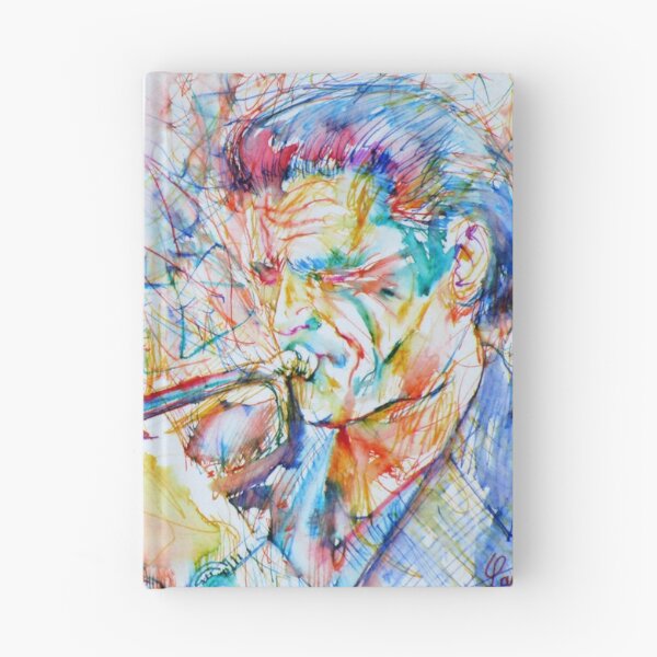 Item preview, CHET BAKER watercolor and colored pens portrait designed and sold by lautir.