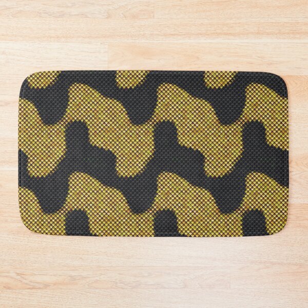 Item preview, Yellow black snake skin designed and sold by AnnArtshock.