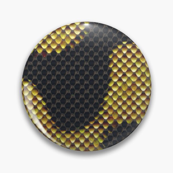 Item preview, Yellow black snake skin designed and sold by AnnArtshock.