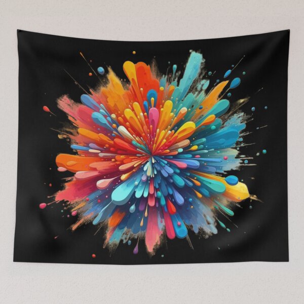 Item preview, Creative Chaos: Burst of Color designed and sold by lukaszk01.