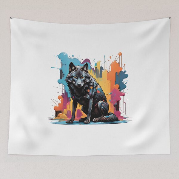 Item preview, Wolf Drawing Old designed and sold by KeopsMurat.