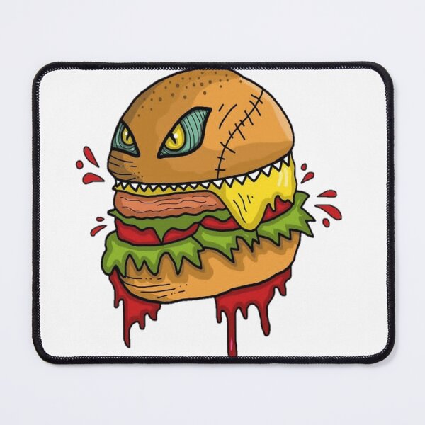 Item preview, Burger  monster designed and sold by Aiyinyangart.