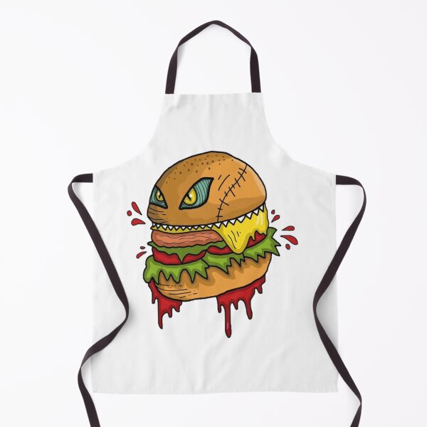 Item preview, Burger  monster designed and sold by Aiyinyangart.