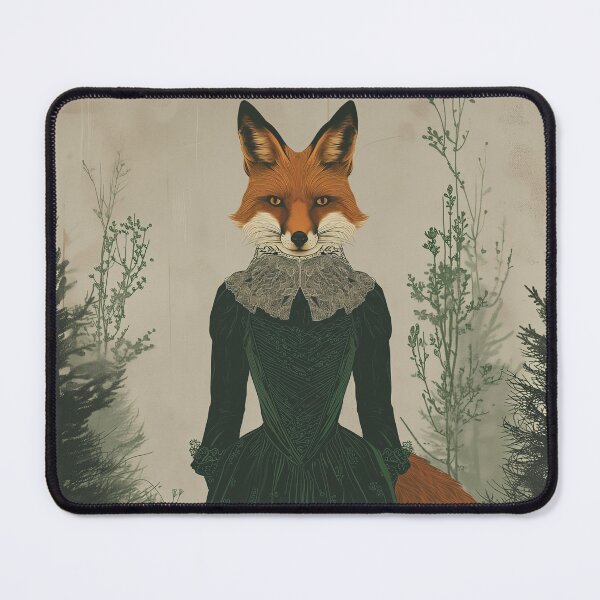 Item preview, Maiden fox designed and sold by PricklyPeanut.