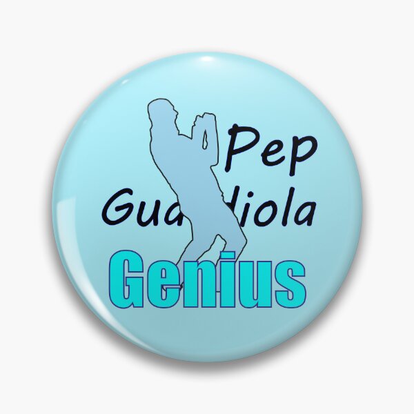 Item preview, Pep Guardiola is the genius (Manchester City) designed and sold by MA D.