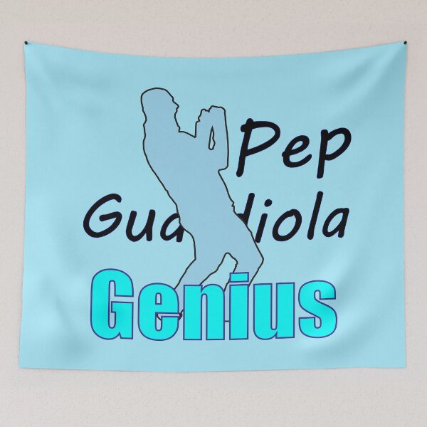 Item preview, Pep Guardiola is the genius (Manchester City) designed and sold by MA D.