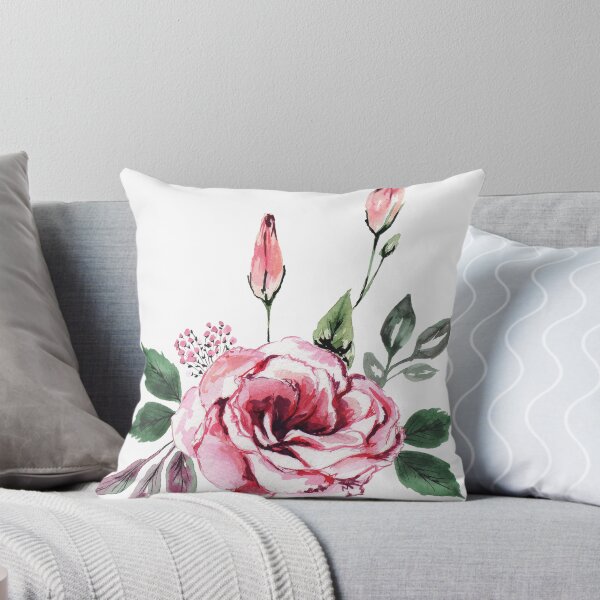 Item preview, Lisianthus Watercolor Flower designed and sold by Anis Illustration.