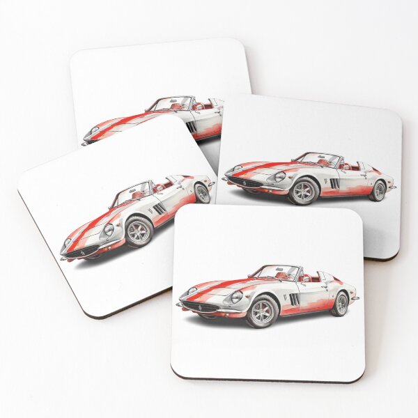 Item preview, “Bursts of Color: An Illustration of a Vintage Car” designed and sold by CHRIST5000.