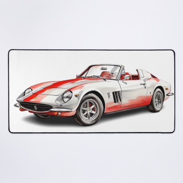 Item preview, “Bursts of Color: An Illustration of a Vintage Car” designed and sold by CHRIST5000.