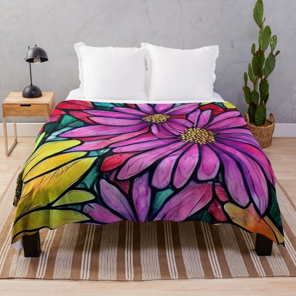 Item preview, Colorful Watercolor Flowers designed and sold by ArtsyWishy.