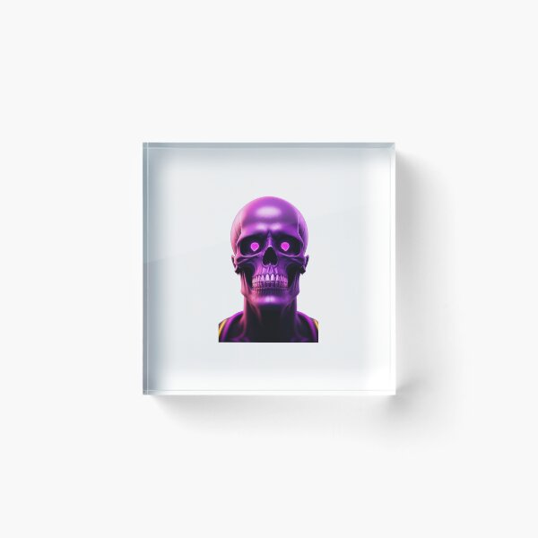 Item preview, purple skull designed and sold by Wxjtecki.