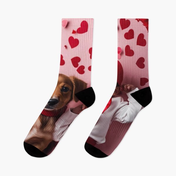 Item preview, Toddlers celebrating Valentines day with a puppy designed and sold by Colin Bentham.