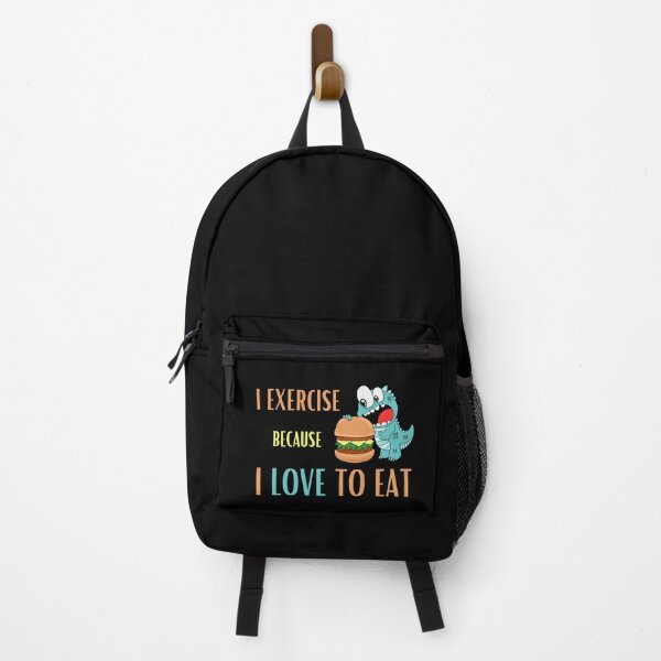 Artikelvorschau, Ich trainiere, weil ich gerne esse. Lustiges Geschenk für Sie und Ihn entworfen und verkauft von PoppyPixShop.