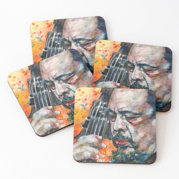Item preview, CHARLES MINGUS watercolor portrait designed and sold by lautir.