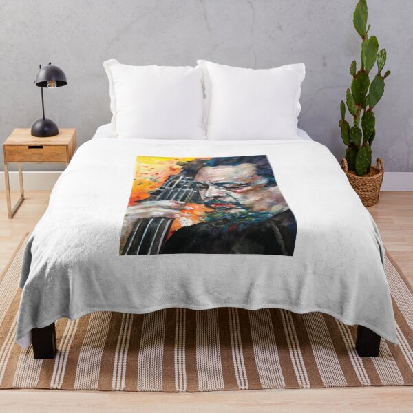 Item preview, CHARLES MINGUS watercolor portrait designed and sold by lautir.