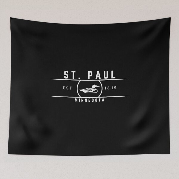 Artikelvorschau, St. Paul Minnesota Michigan Retro-Stil entworfen und verkauft von RetroPrintsUS.