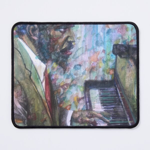 Item preview, THELONIUS MONK watercolor portrait designed and sold by lautir.