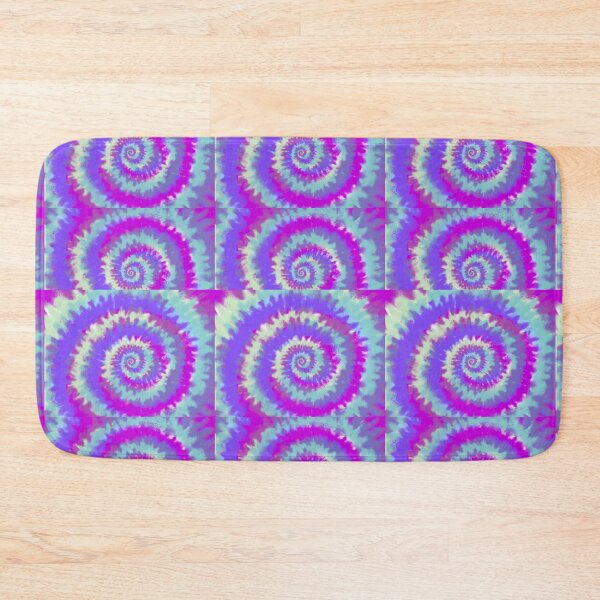 Item preview, Tye Dye Art Mix Mashup Purple Blues Colorful Pattern designed and sold by LLdreams.