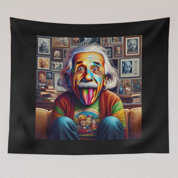 Item preview,  Albert Einstein designed and sold by sevenmountains.