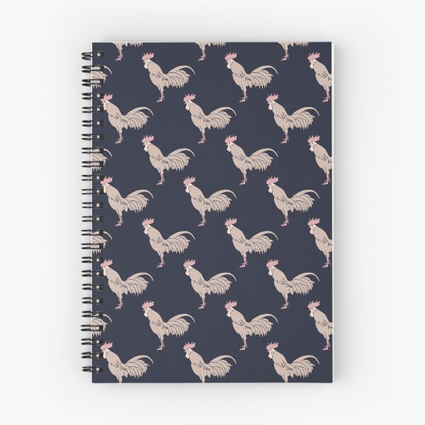 Item preview, marching roosters on black designed and sold by colorofmagic.