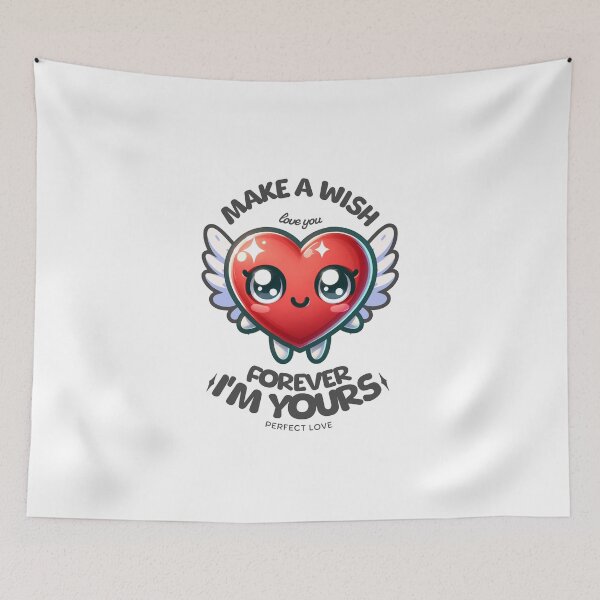 Item preview, Make a wish Happy Valentine day designed and sold by INKNIK.