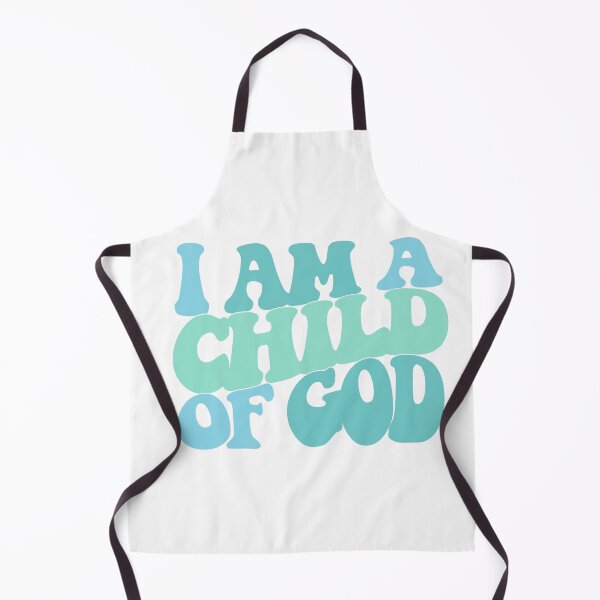 Item preview, I Am A Child Of God - John 1:12 Teal - Retro designed and sold by amazingjoy.