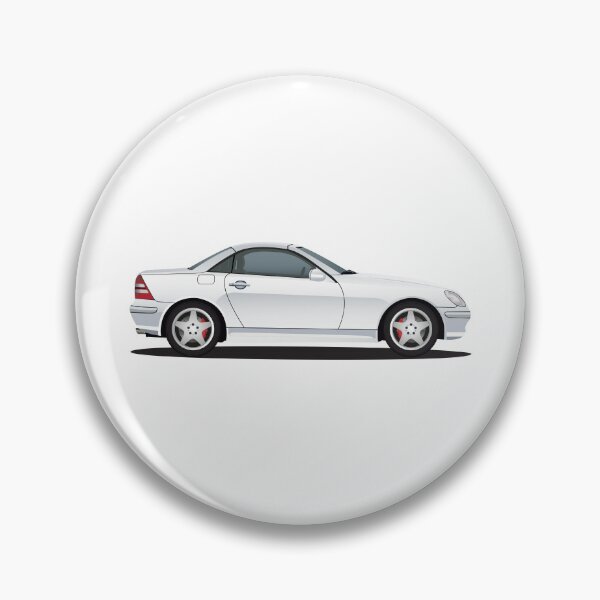 Item preview, R170 SLK Car Art Silver Grey designed and sold by ed-designs.